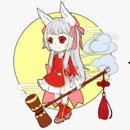 动漫玉兔变成人的视频,穿越时空的奇幻之旅